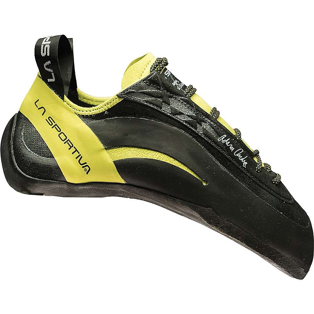 La Sportiva Miura XX Climbing Shoe - Men's Black/Sulphur 36.5