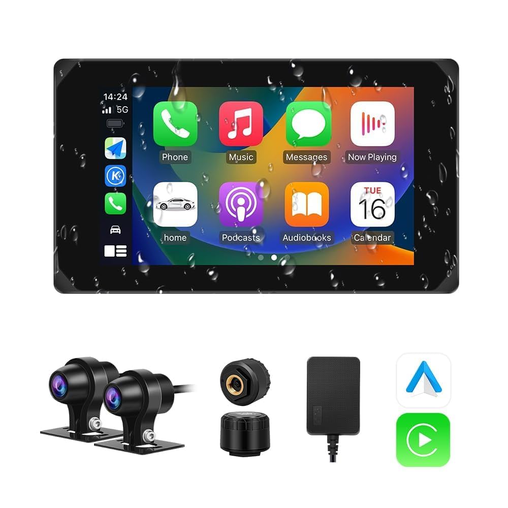 新品　バイク用MOTOCAM MOTORCYCLE DVR ドライブレコーダー Amazon.co.jp: Motocam バイク用ドライブレコーダー 前後カメラ