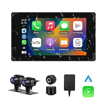 Amazon.co.jp: Motocam バイク用ドライブレコーダー 前後カメラ
