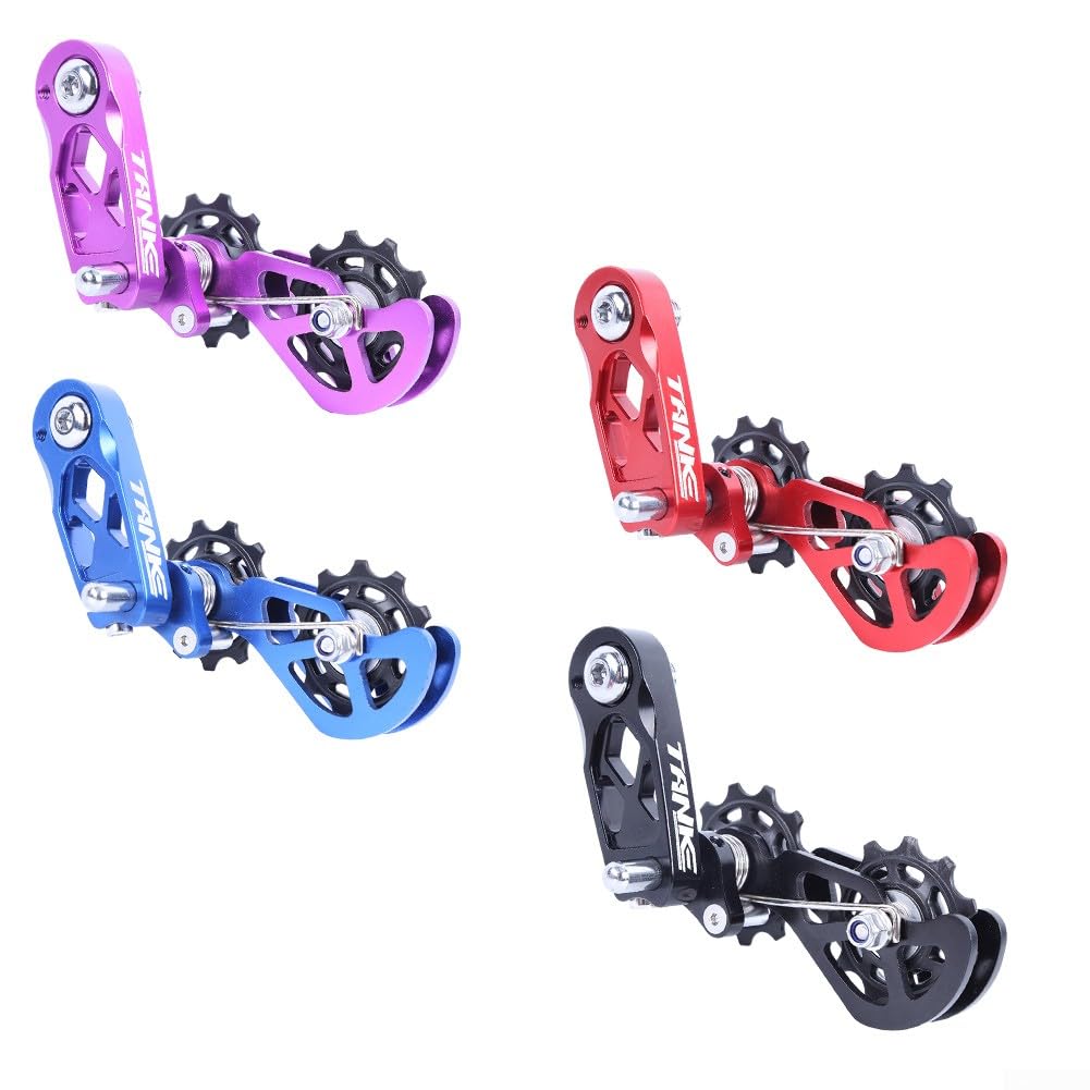 Tendicatena per bicicletta, guida per catena per bicicletta, protezione da utilizzare per 8 velocità fino a 12 velocità, guida catena per bicicletta per Road Racing Bike