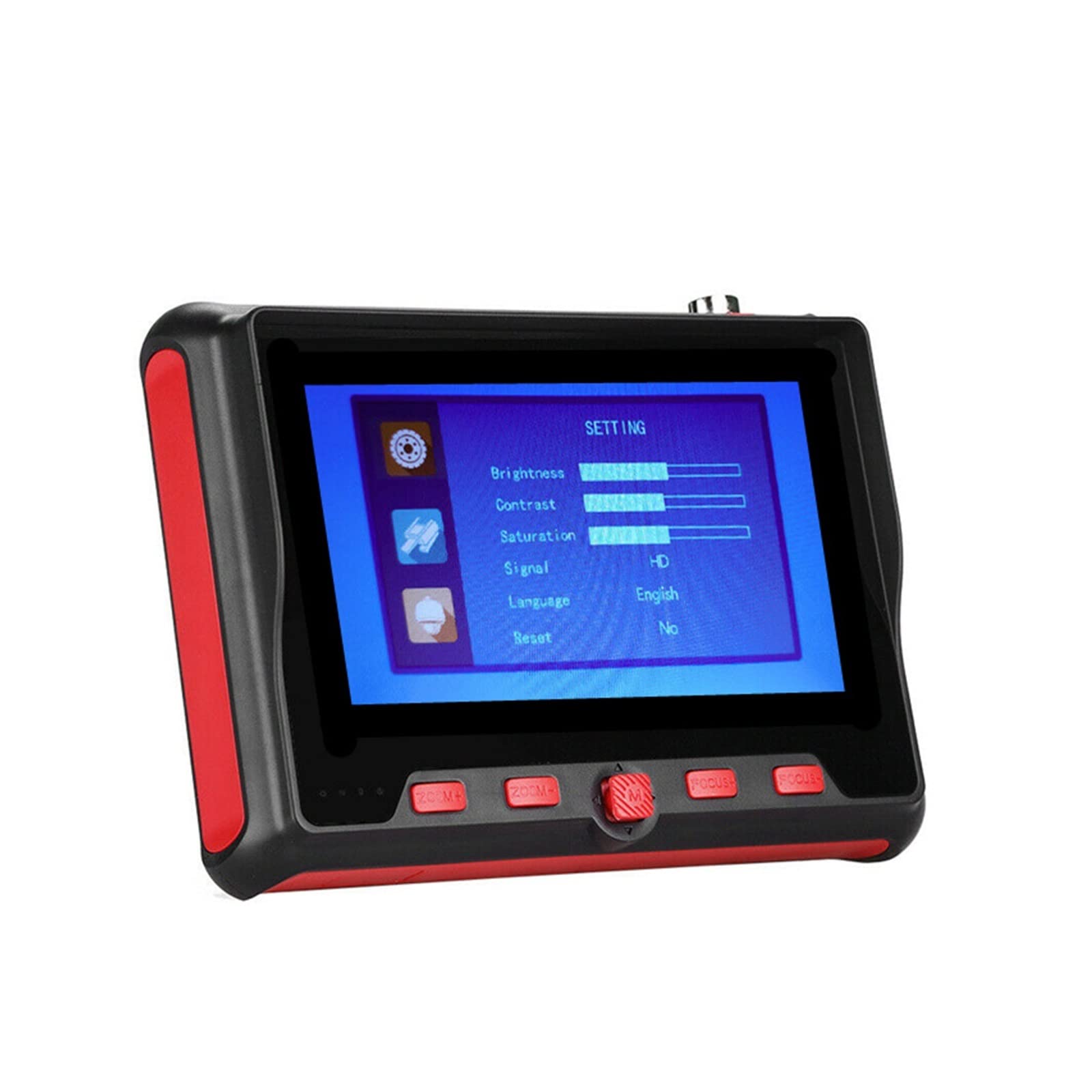 Tester für Überwachungskameras 4,3-Zoll-CCTV-Kamera-Tester - IP-Kamera-Tester-Sicherheits-CCTV-Tester-Monitor, unterstützt PAL/NTSC, DC12V-Ausgang Kurzes Video