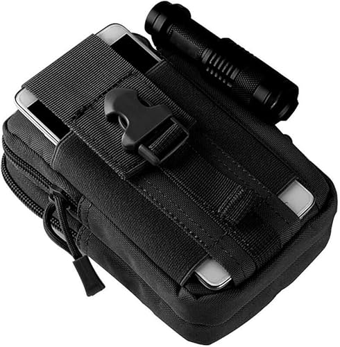 Miniatura 7 de Deporte al aire libre Hombres Mujeres Riñonera Bolsa de cinturón Bolsa Bolsa de bicicleta Bolsa táctica Caza Muslo Bolsa Nylon Teléfono Bolsas