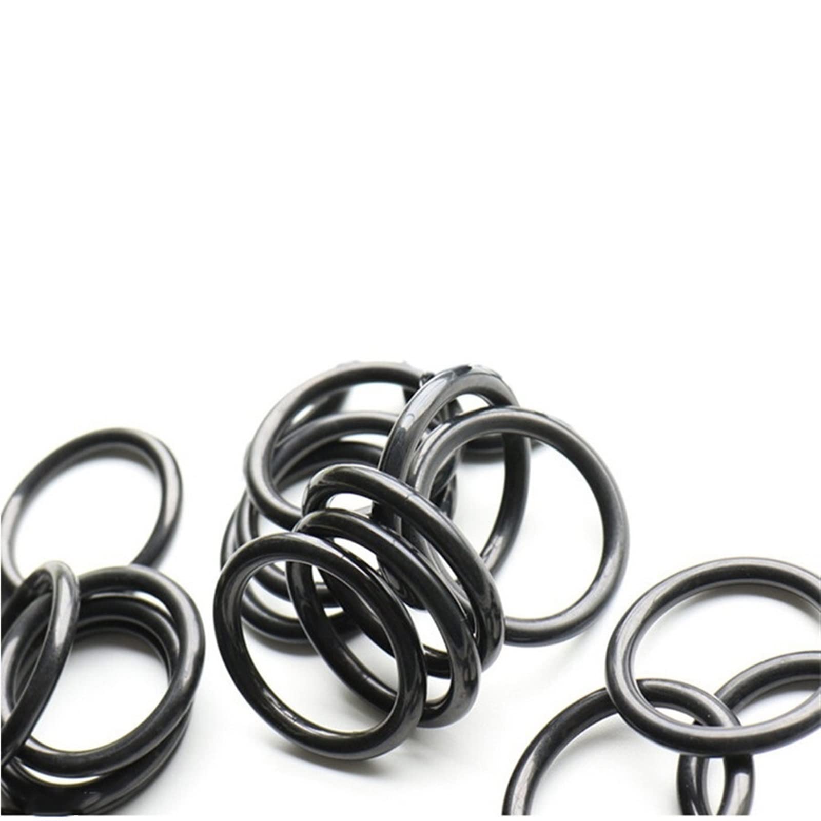 10 Joints Toriques Noirs Uxcell - 25x22x1,5mm - Neufs, Pour étanchéité