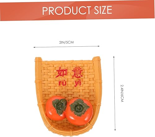 Miniatura 2 de Safe Fridge Magnet Fridge Decor Photo Stickers Kitchen Refrigerator Magnet Fruit Refrigerator Magnet Office Magnets Chinese Style Magnet Kid Gifts