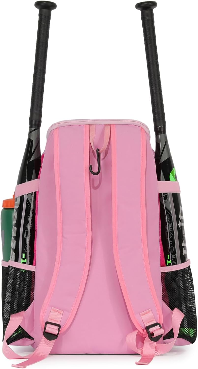 Baseball & Softball Backpack Equipment Bag | Youth & Adult | Multiple Colors