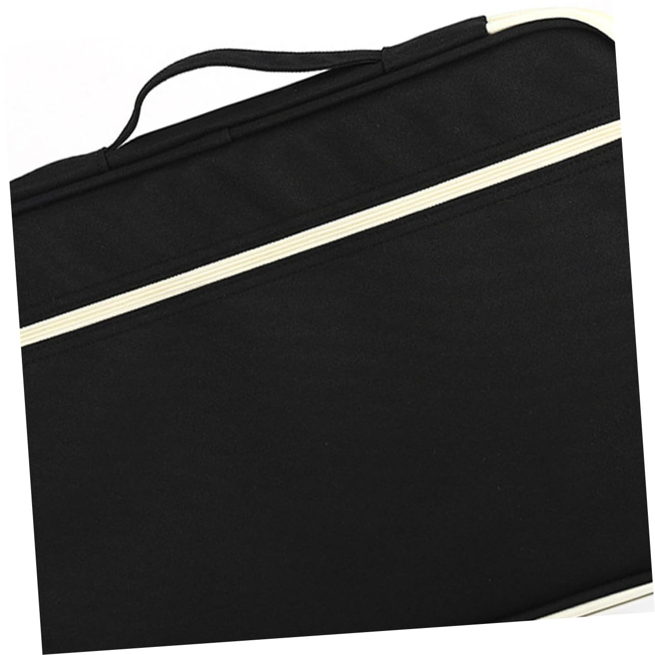 Gatuida Borsa Porta Documenti A4 Oxford Nero, Organizer Portfolio da Lavoro per Uomo e Donna, per Casa e Ufficio Ampio Spazio e Chiusura a Zip