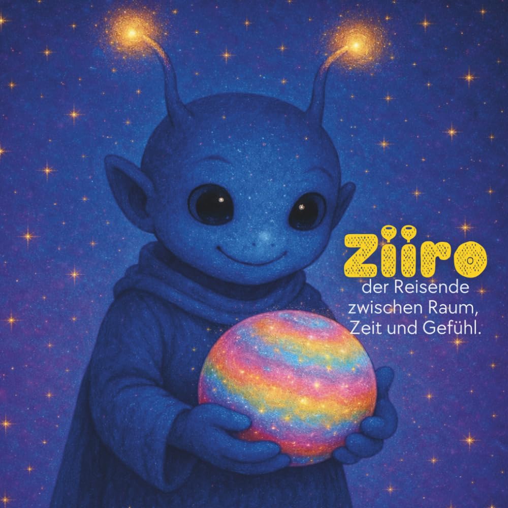 Ziiro, der Reisende zwischen Raum, Zeit und Gefühl. Ein Bilderbuch für Kinder, die staunen und Erwachsene, die sich erinnern.