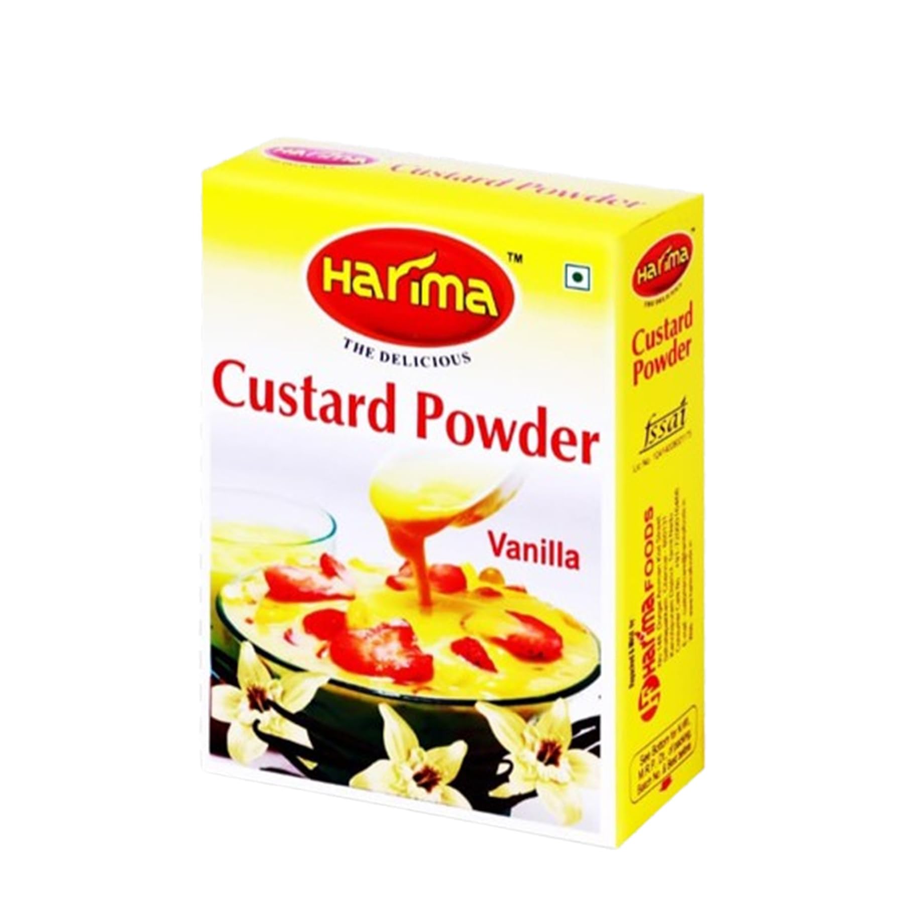 Eagle View Custard Powder Vanilla | Harima Smooth & Creamy Dessert Mix | Perfect for Cakes, Fruit Salads, Puddings & Ice Cream | Easy to Prepare | Vegetarian & Eggless-image-30
