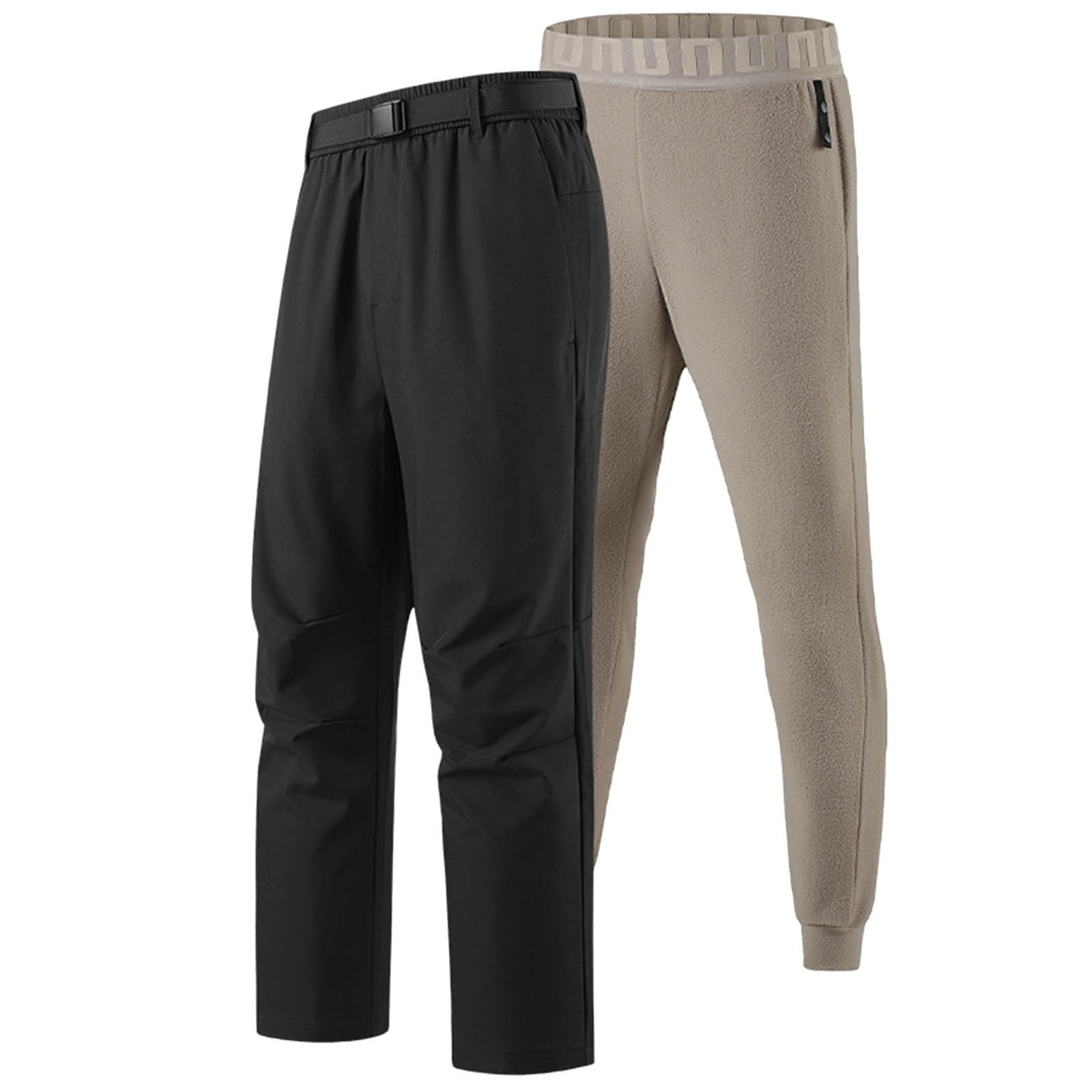 Genérico Pantalones para Hombre Jogger Cargo Pantalon Pantalones de Trabajo Elásticos Ajustados Largos Deporte Pantalon Chandal Ajuste Delgado con Bolsillos Cargo Trousers para Pesca al Aire Libre