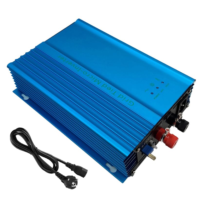 Y&H 500W Solar Netzgekoppelter Wechselrichter DC24V-45V,MPPT Reiner Sinus AC230V Ausgang,Grid Tie Inverter für Solarpanelen,24V Batterieentladung,30W-340W Regelbare Ausgangsleistung