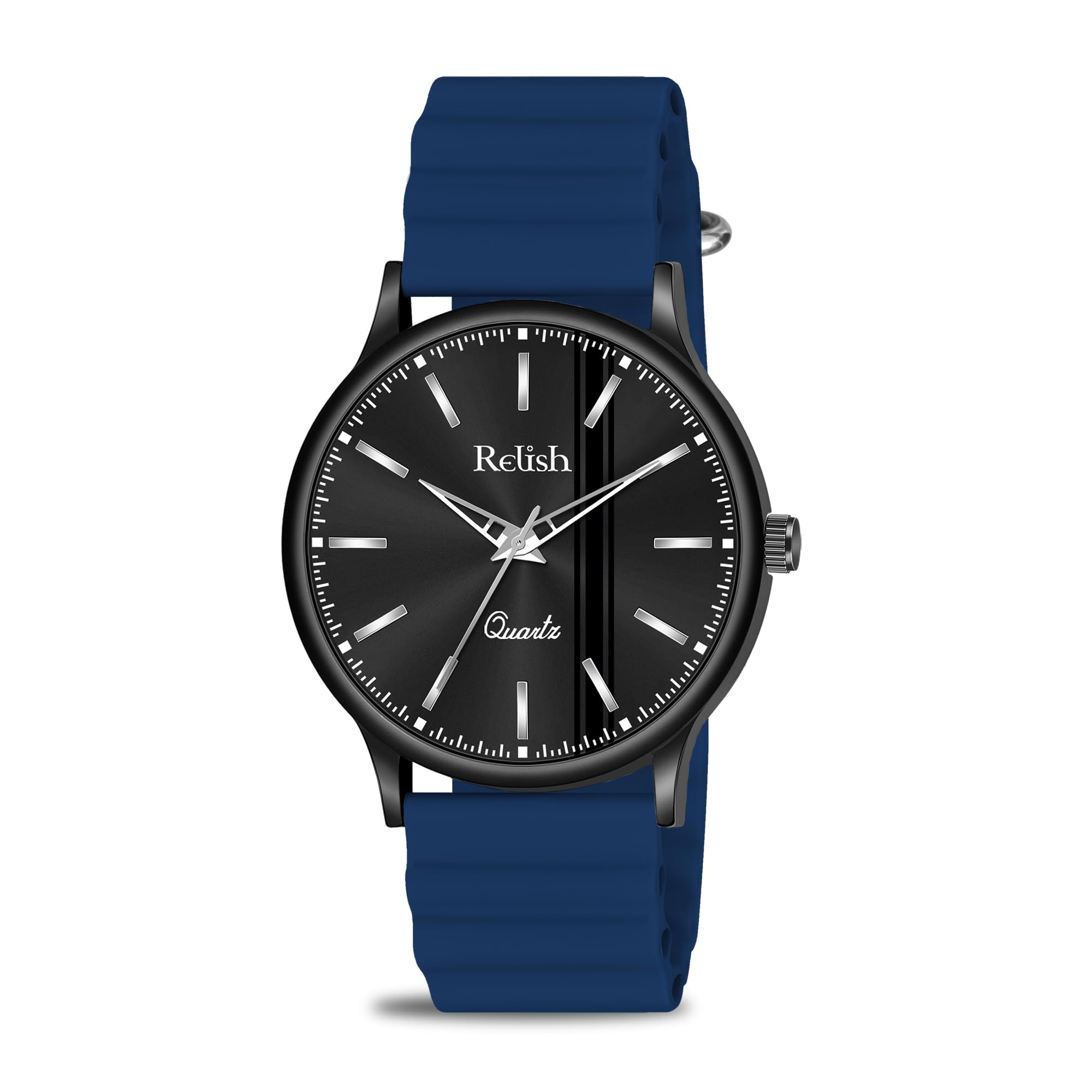 Relish RS5 Pro Antique Blue Silicone Strap Analog Watch Men Boys | Slim Case, Quartz Movement, 44mm Case (B0CZHXBXJM) Amazon Price History, Amazon Price Tracker