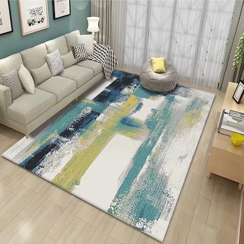 Alfombras modernas para dormitorio acogedor de lujo y confort diario transpirable