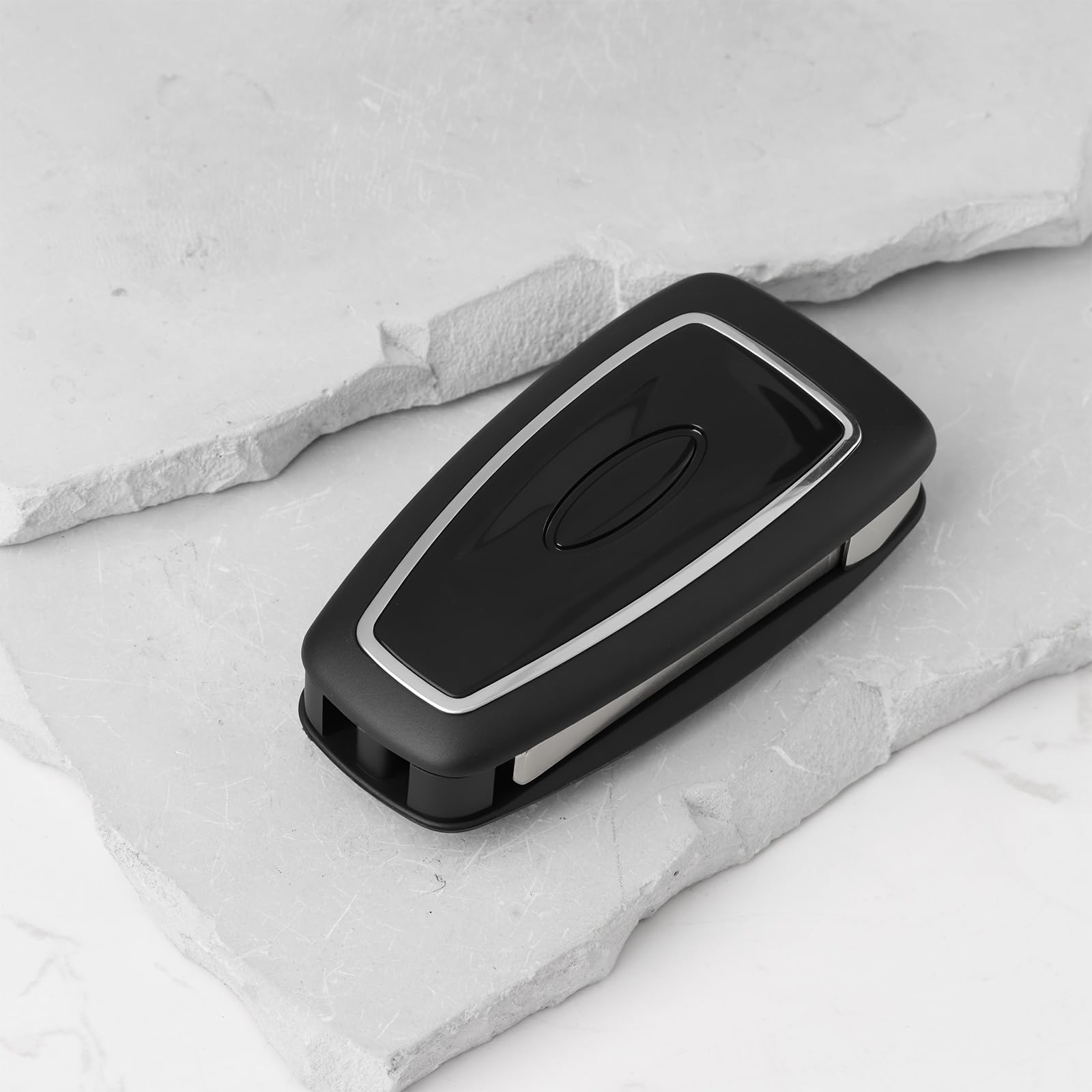 Étui de Clé 3 Boutons Compatible avec Ford Transit Connect Tourneo Custom