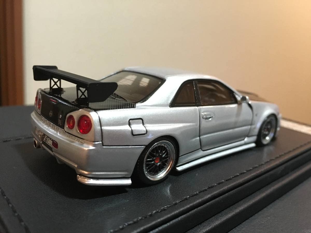 Amazon | 1/43 Nismo R34 GT-R Z-tune シルバー ニスモフェスティバル