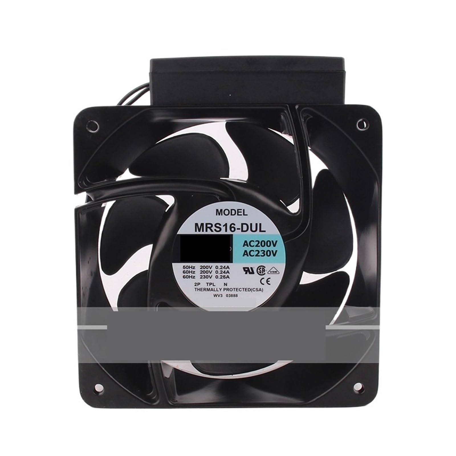 MRS16-DUL Cooling Fan AC200V/230V 0.24A DC 160x160x62mm 16CM 16062