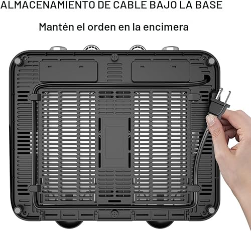 Miniatura 9 de Tostadora de 4 rebanadas, controles independientes duales, tostadoras de ranura extra ancha para bagel, pan, gofres, 7 ajustes de sombra, 4