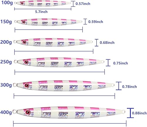 Miniatura 4 de Funmaker Fishing Saltwater jigs Speed Jigging Slow Jigging Pitching Lures Vertical Jigging Artificial Lures Jigging Lure Fishing jigs Vertical Jigs