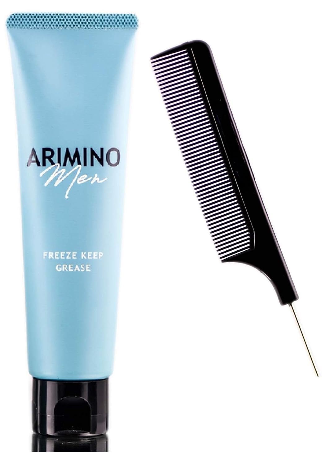 Amazon.com : Arimino MEN Freeze Keep Grease (w/Sleek Comb) Man