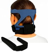 Vive CPAP Neck Pad - Mask Strap Padded Accessories - Fleece Comfort Cover for Full Face and Nasal Headgear - BiPAP Machine Compatible Supplies - Pressure Relief Breathable Cushion - Machine Washable