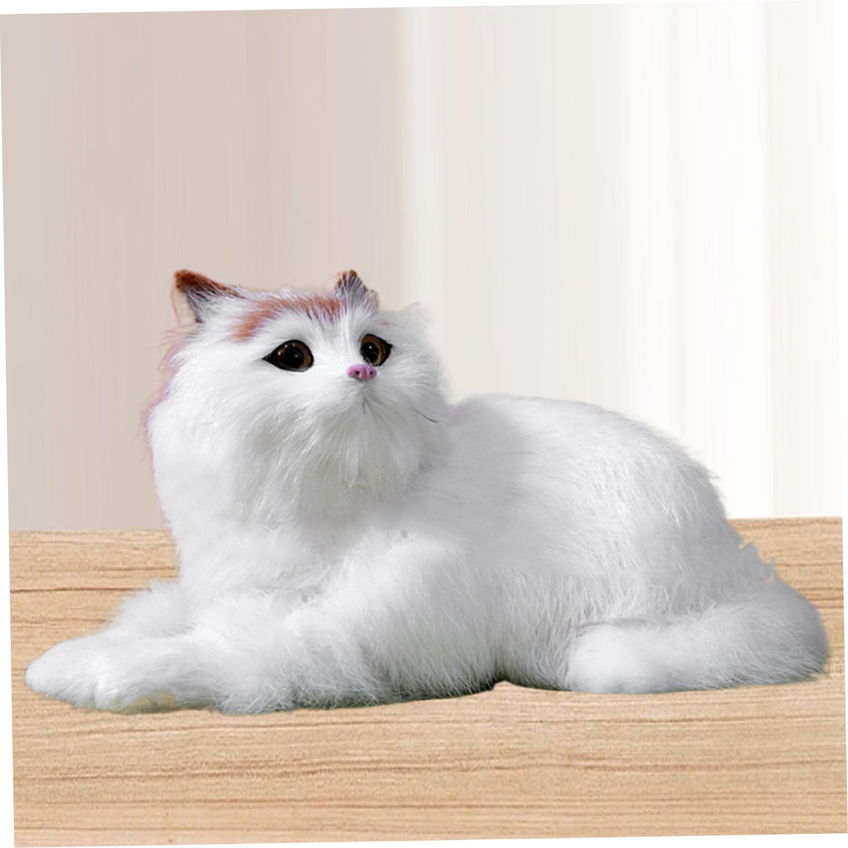 Gatto Realistico, Gatto di Peluche da 11, 4x6, 3 Pollici, Animale di Peluche da Compagnia, Animale Realistico, Giocattoli interattivi per Bambini Stile 1