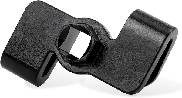 Wrench Extender Adapter, Universal Wrench Extender Compatible with 1/2 Inch 21mm Hex Driver, Carbon Steel, 8 x 6.4 x 3.4 mm, Home Improvement Tools - 1