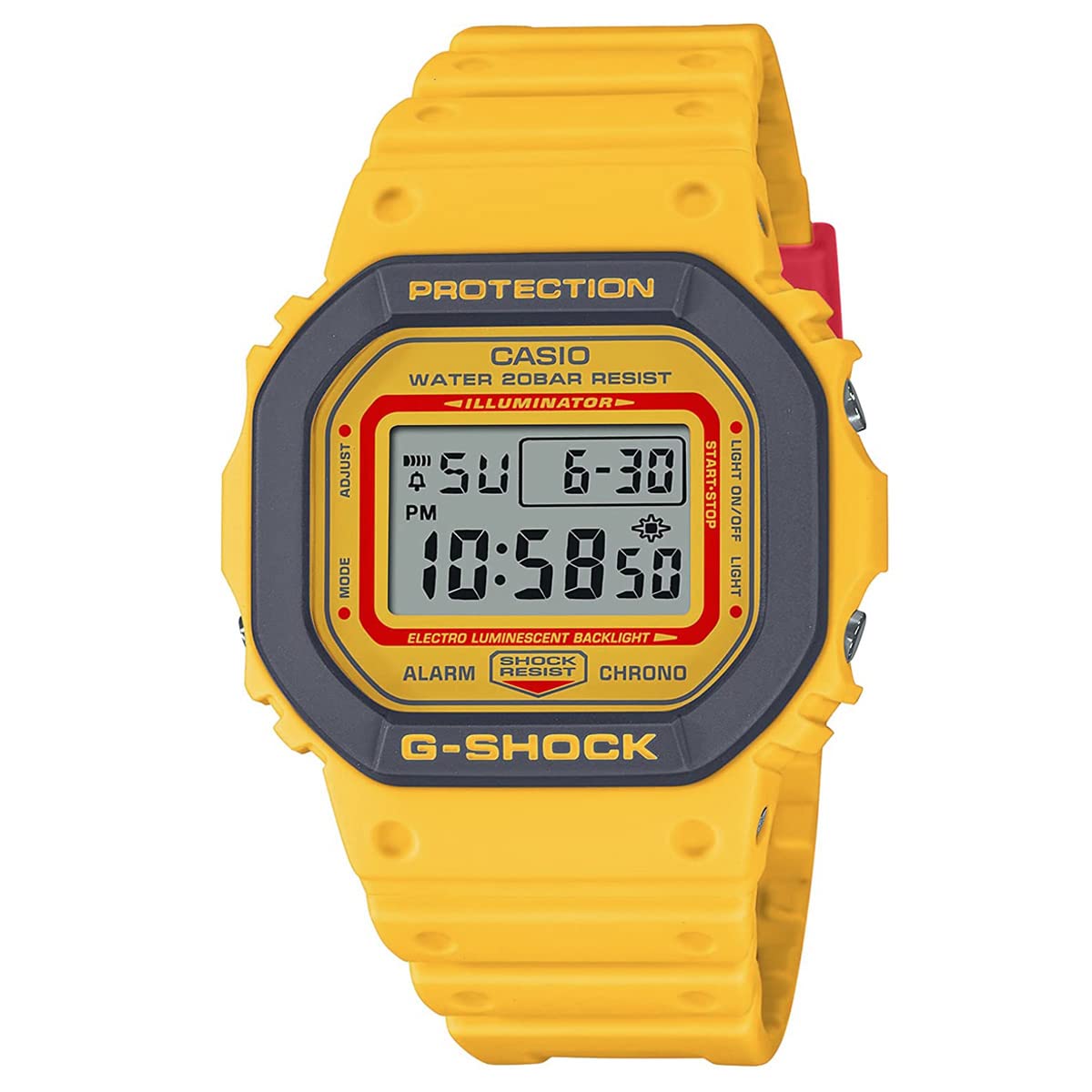 Amazon.com: Casio G-Shock DW-5610Y-9 Reprint Color Jason Yellow