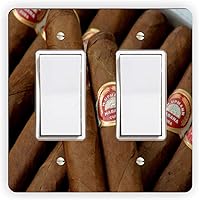 Vista 3 de Cuban Cigars Havana Cigar - Cubierta de placa de salida - Placa de interruptor de cubierta de salida - Cubierta de salida