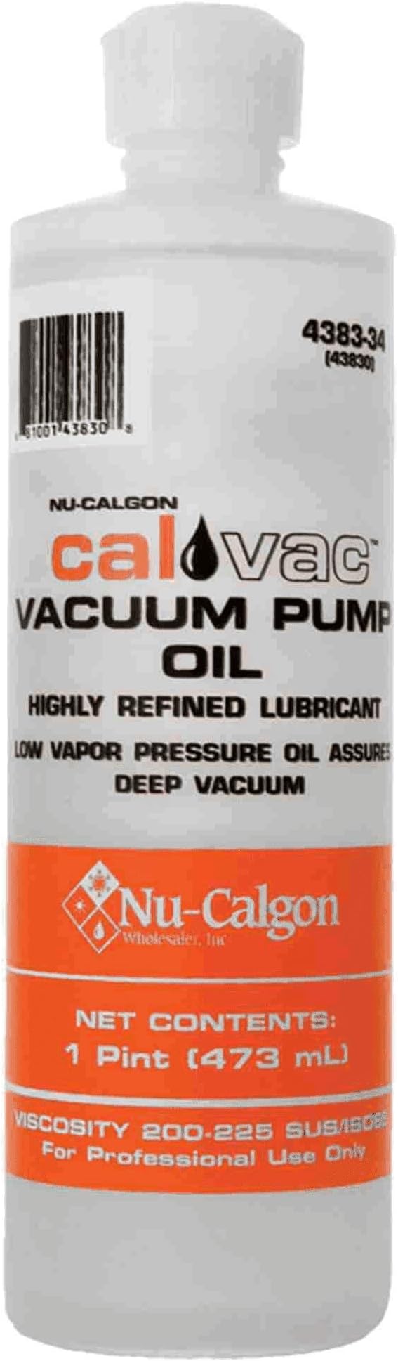 4383-34 Vacuum Pump Oil, 1 Pint