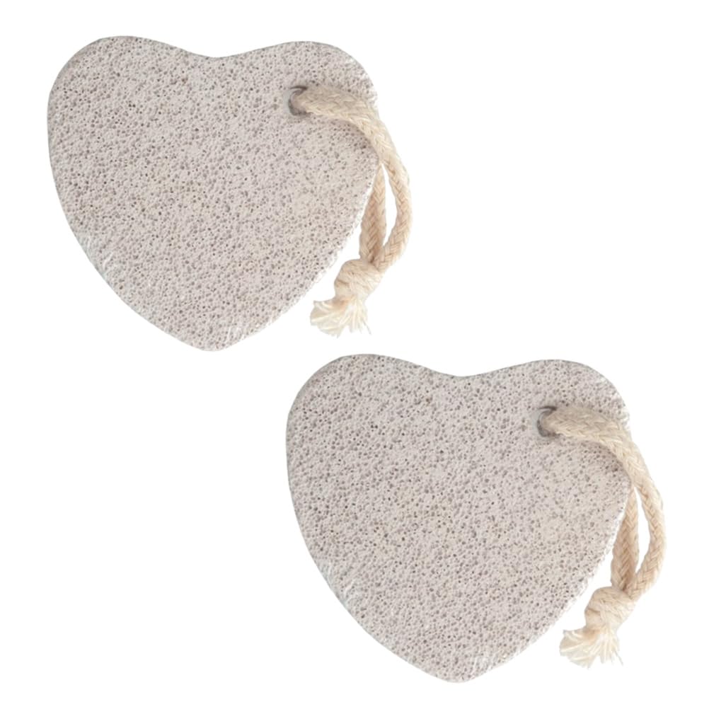 2 Piedras Pómez Naturales para Pies, Herramienta de Pedicura de Lava, Quita Callos de Manos y Pies, Lima Natural para Pies, Elimina Pieles Muertas
