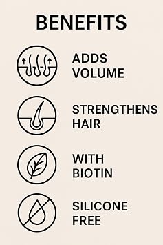 Protein Shampoo 1 L - Professional Hairdressing Shampoo with Pump - Filler & Volume Care for Shine, Smoothness & Strong Hair - Salon Quality