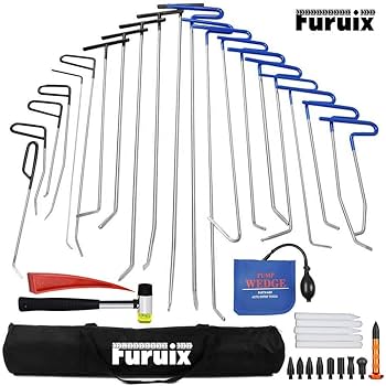Amazon.co.jp: Furuix 車 デントリペア 工具セット 車の凹修復の