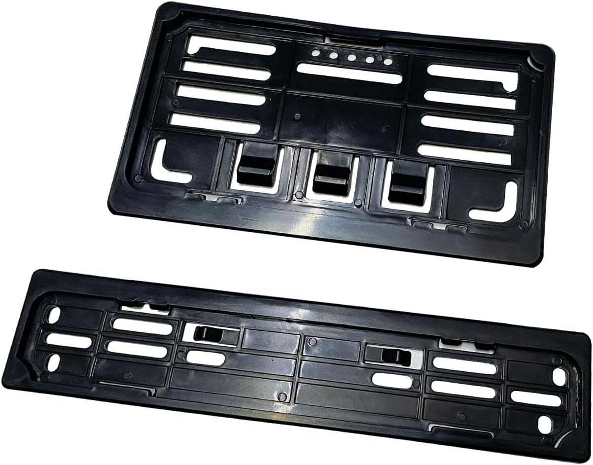 Vagary Bike Number Plates Frame - (Number Plates Holders)-Front and Back for TVS Apache RTR 160 4V