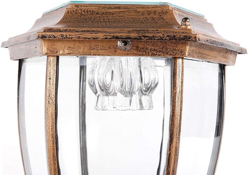 ❤ Crazy Deals 2 Pack Large Aluminum Solar Lamps,Solar Pillar Lights Outdoor Bronze Waterproof LED Landscape Light Copper Fence Post Solar Lantern for Brick Fence Deck or Patio (Bronze) 🛒 Crazy Deals 2 Pack Large Aluminum Solar Lamps,Solar Pillar Lights Outdoor Bronze Waterproof LED Landscape Light Copper Fence Post Solar Lantern for Brick Fence Deck or Patio (Bronze)