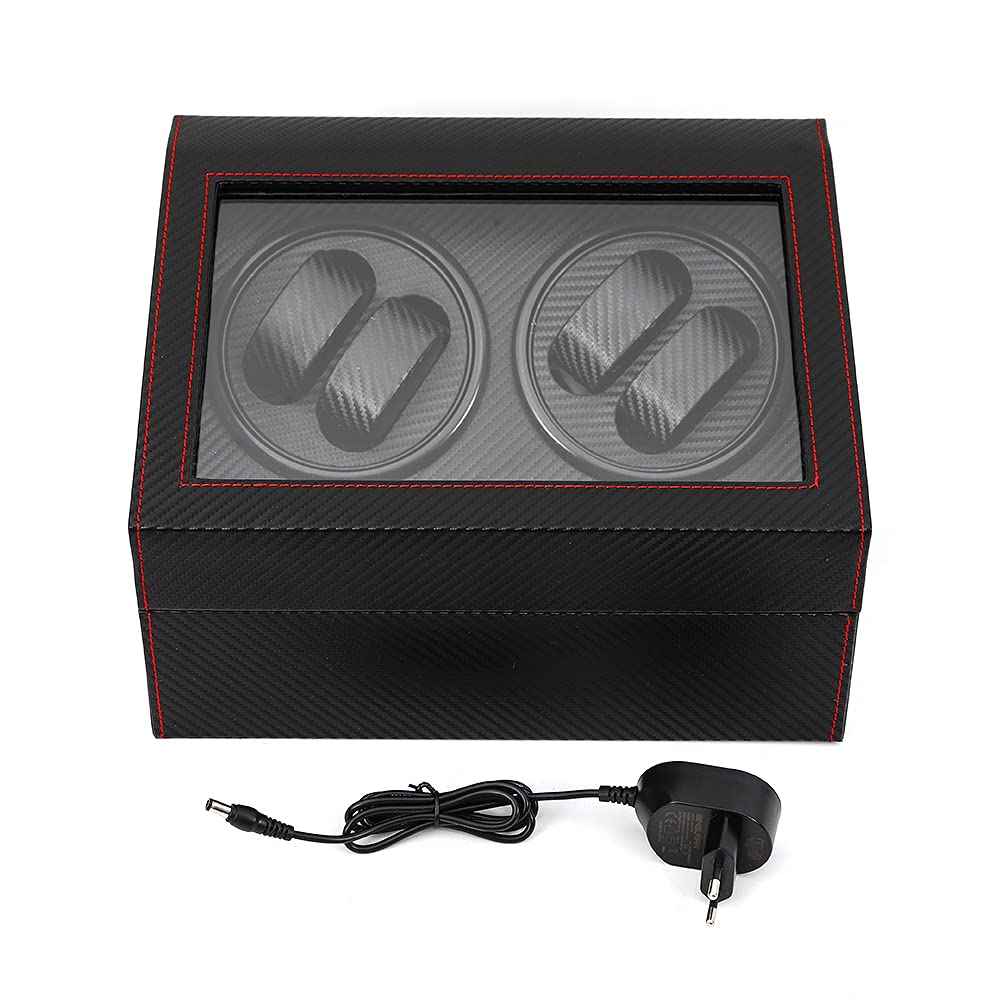 Mechanizm do zegarka, winder do zegarków, witryna na zegarki, automatyczne przesuwanie, cicha praca • okienko • eleganckie wzornictwo Fiber 4+6