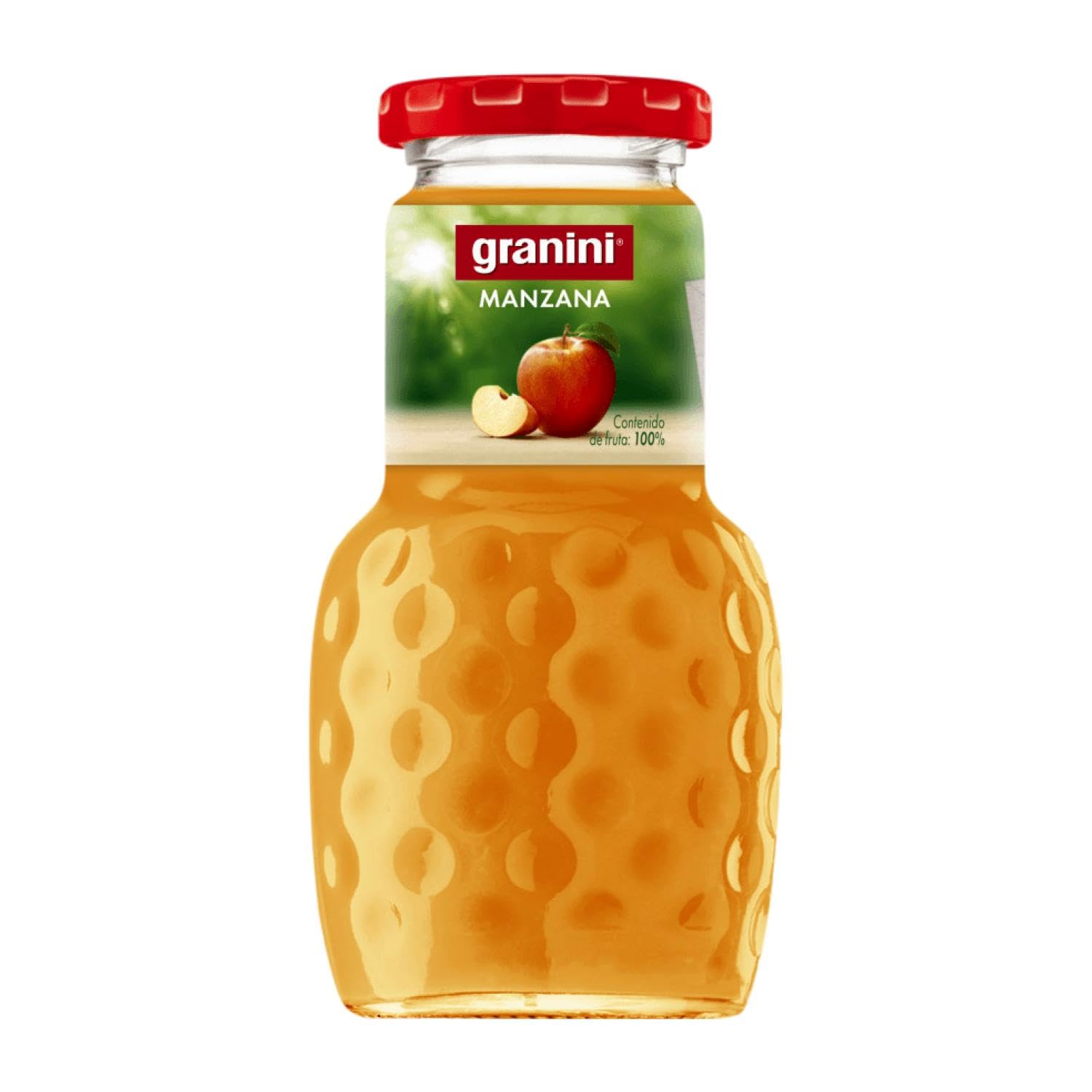 Refrescos y Mixers Caja de 24 unidades Granini Manzana 100% Exprimido con Pulpa Botellín 20 cl