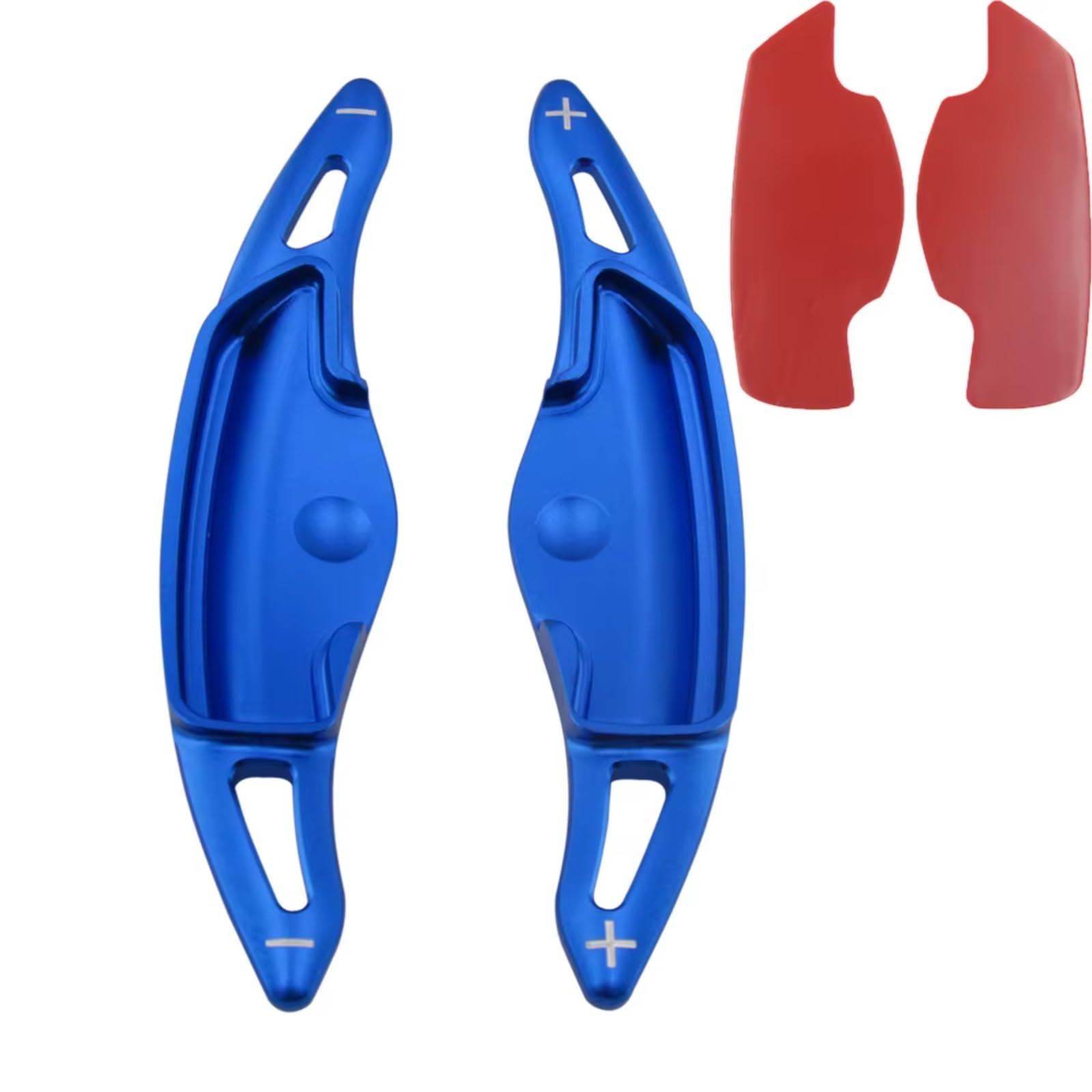 DRCIOQAZR Car Paddle Shifter Compatible with Hyundai for Santa for Cruz for Staria for Creta Car Steering Wheel Paddle Shifter Paddle Extension Gear Shifter(Blue)