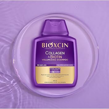 Bioxcin Collagen & Biotin Hacim Şampuanı 2x300ml + 100ml Yüz Yıkama Jeli Hediye Seti