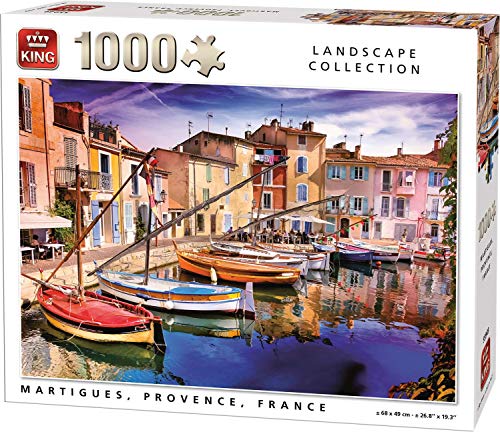 KING 55949 - Puzzle Martigues Francia da 1000