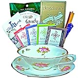 Tea Time Tea Cup Shaped Gift Basket