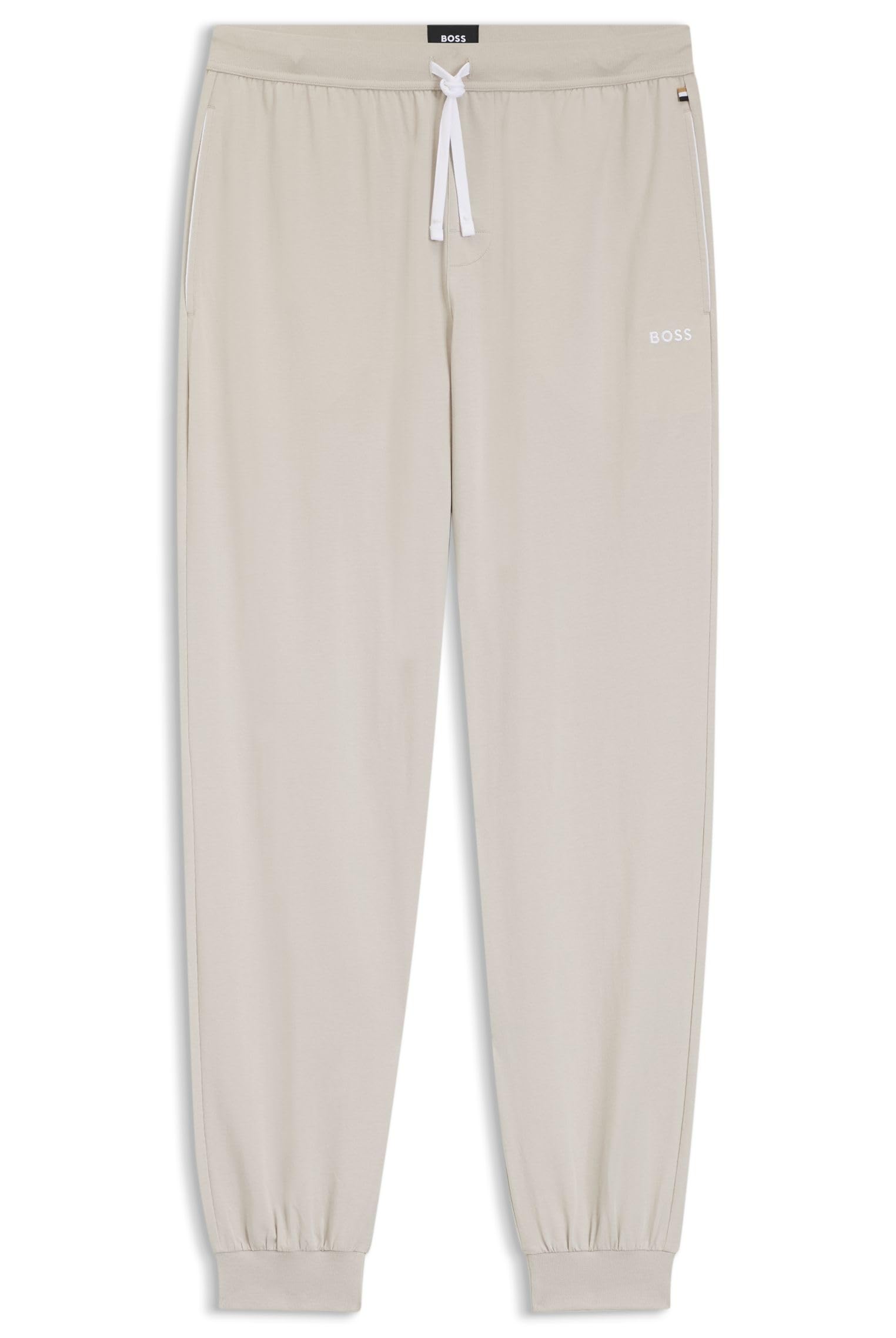 Boss Men's Open Grey 075 Loungewear Pant, 4XL