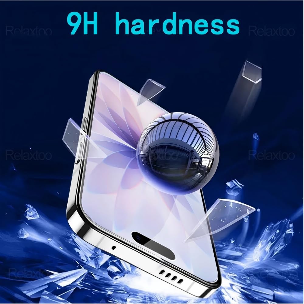 3 sztuki szkła hartowanego do iPhone 17, iPhone 17 Pro, iPhone 16 Pro, folia ochronna na ekran szkło ochronne odporne na zarysowania bez pęcherzyków twardość 9H szkło o wysokiej rozdzielczości 6,3
