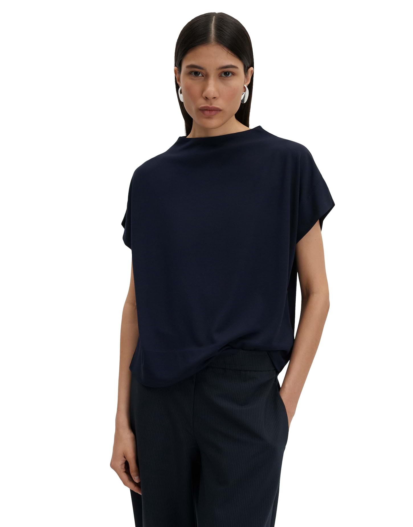 someday Damen Sweatshirt | Sweatshirt aus weichem Viskose Mix Regular Fit