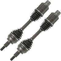 Vista 55 de Detroit Axle - Ejes CV delanteros para Chevy Trailblazer EXT Buick Rainier GMC Envoy XL XUV Olds Bravada Isuzu Ascender Saab 9-7x, 2003 2004 2005