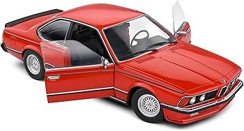 Amazon.com: Solido 1:18 BMW 635 CSI (E24) Red 1984 : Toys & Games