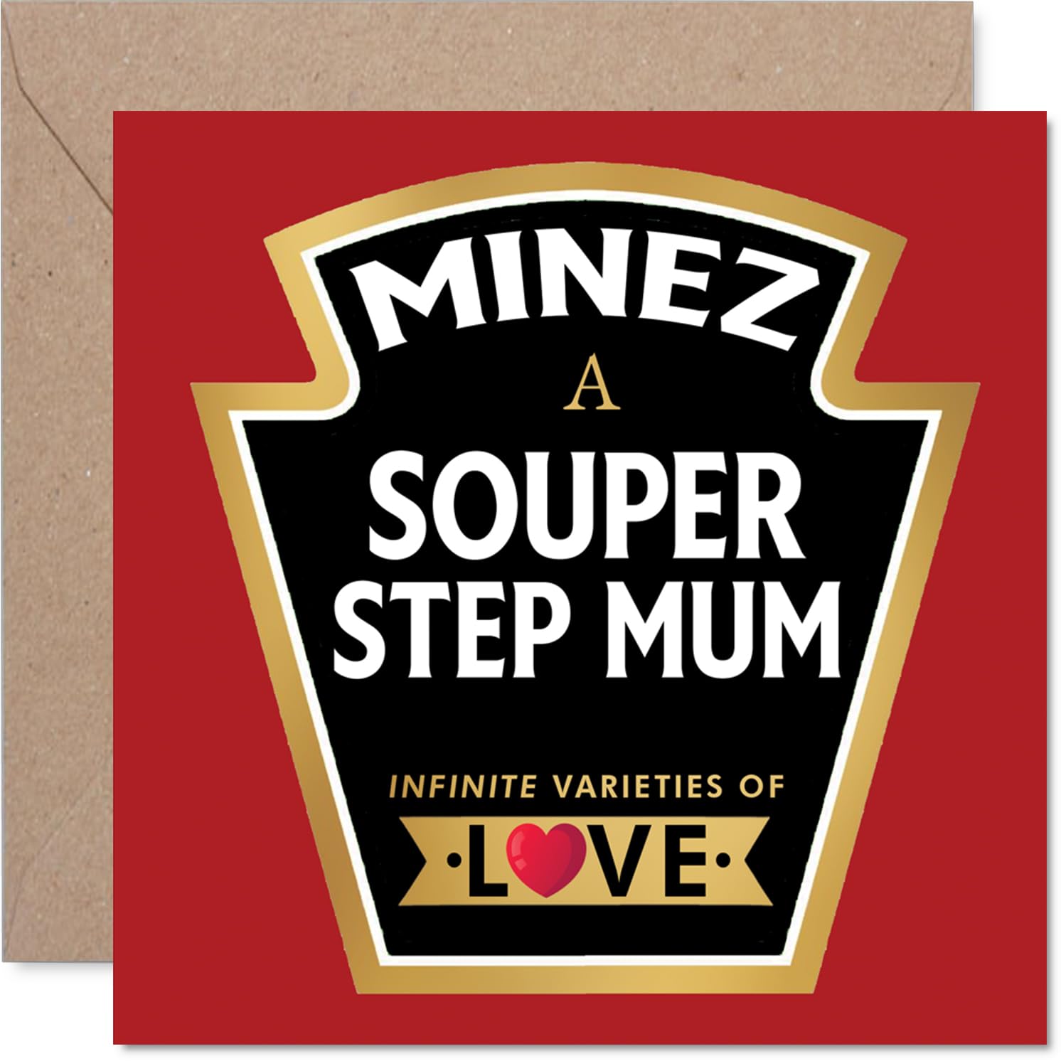 Step Mum Birthday Card, Souper
