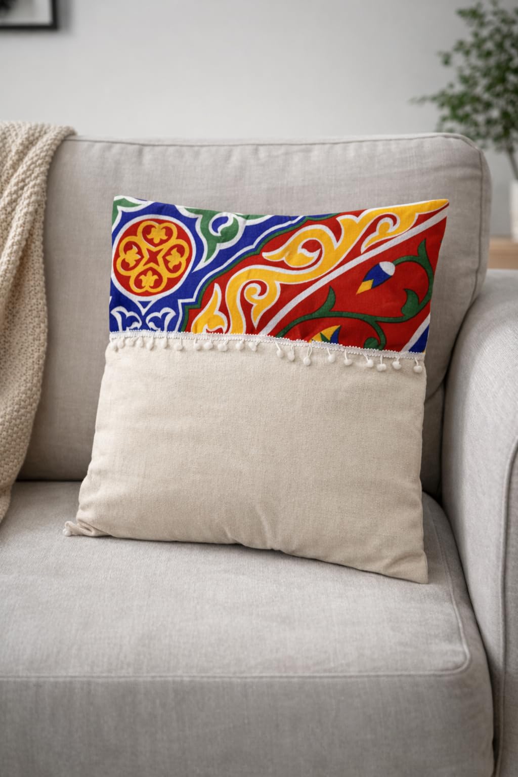Khayamiya Cushion Cover with Zipper 2