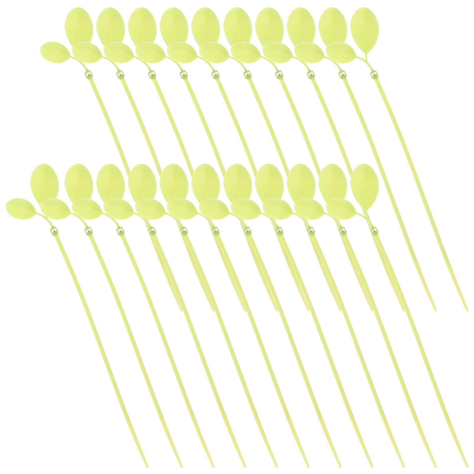 OSALADI 400stücke Blattförmige Nylon Kabelbinder Vielseitige Farbige Kabelbinder Für Home Office Und Garten Flexibles Design Langlebig Und Praktisch Für Verschiedene Anwendungen