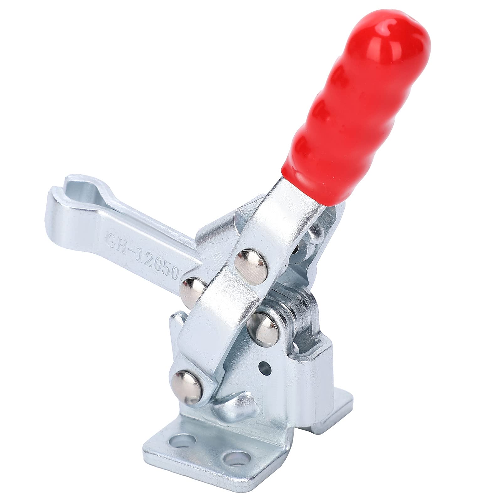 Plunger Stroke, GH12050 Plunger Stroke, Welding Toggle Clamp, Adjustable Toggle Clamp Quick Release Hand Tool for Machine Tools, Hardwareclampvise