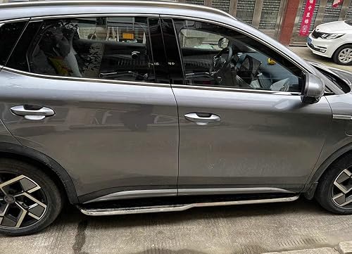 Miniatura 2 de Barra Nerf negra para estribos Nissan X-Trail Rogue T33 2021-2023