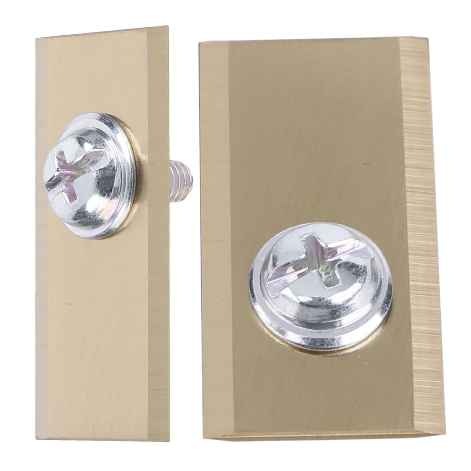 Cuchillas de cortacésped de Acero Inoxidable con Tornillos | Juego de cuchillas de acero inoxidable de 30 piezas con tornillos for disco de corte de cortacésped(36PCS Silver)